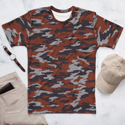 Flora Red Russian CAMO Mens T-Shirt - XS