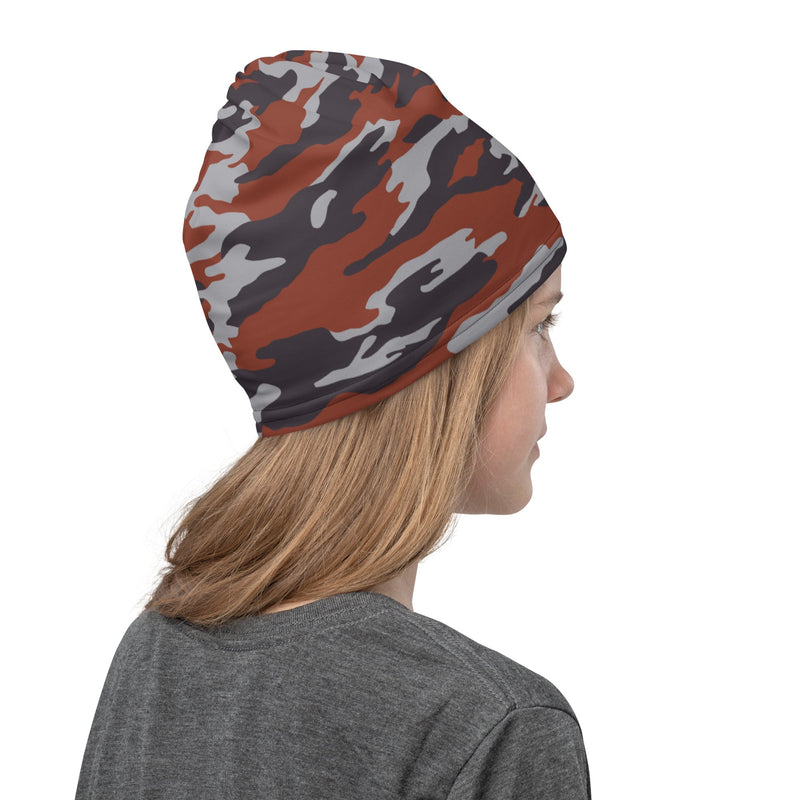 Flora Red Russian CAMO Neck Gaiter - Head