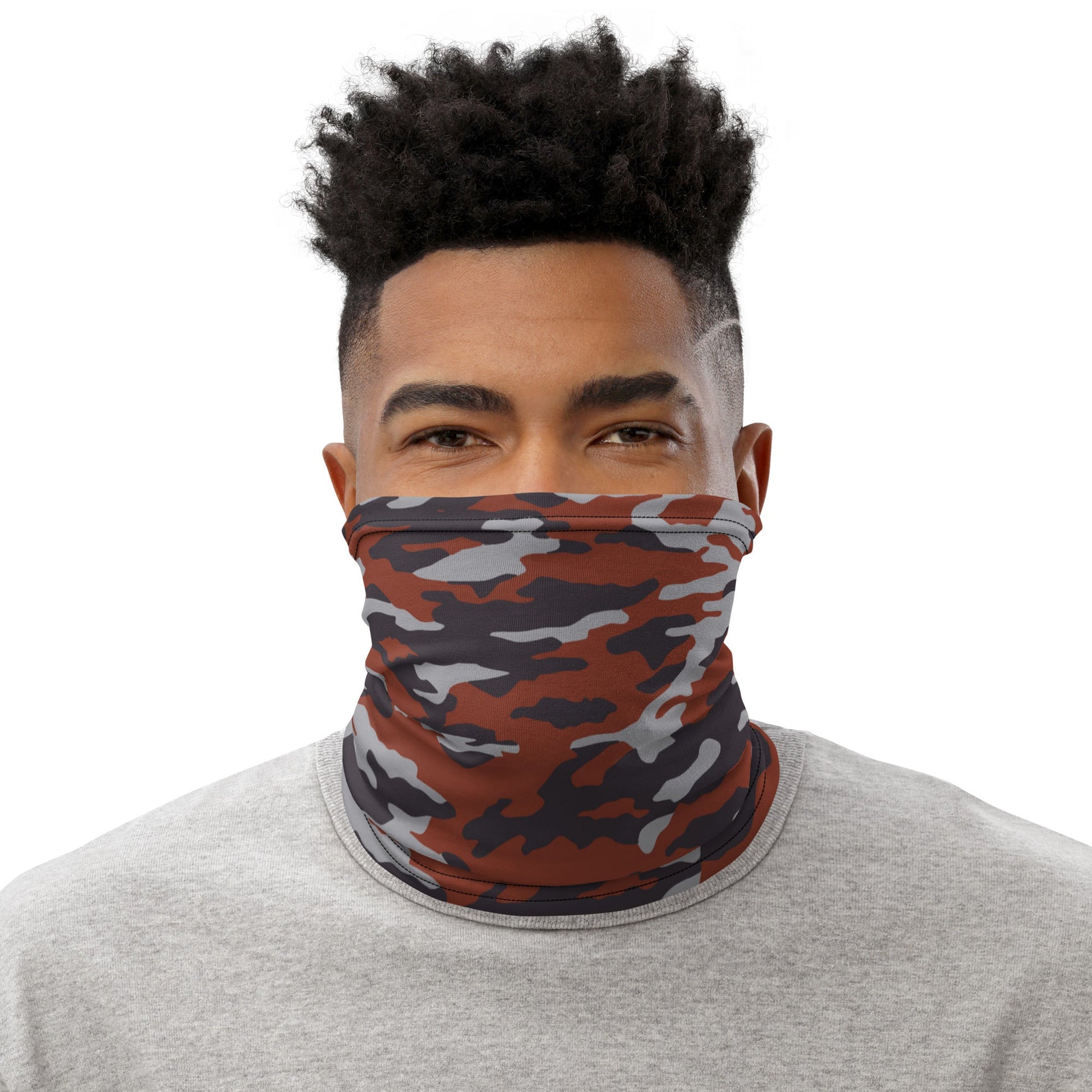 Russian Flora Red CAMO Neck Gaiter