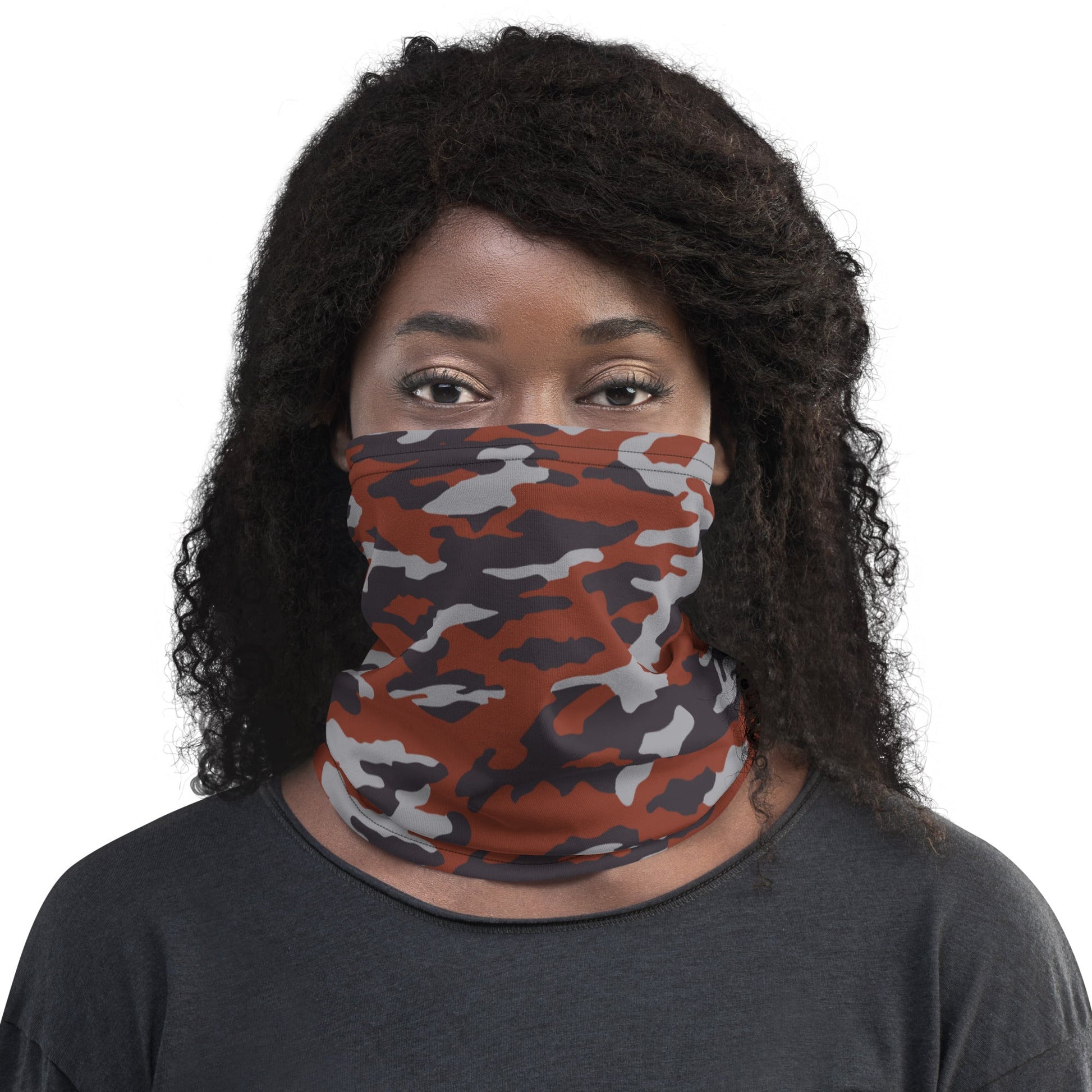 Russian Flora Red CAMO Neck Gaiter