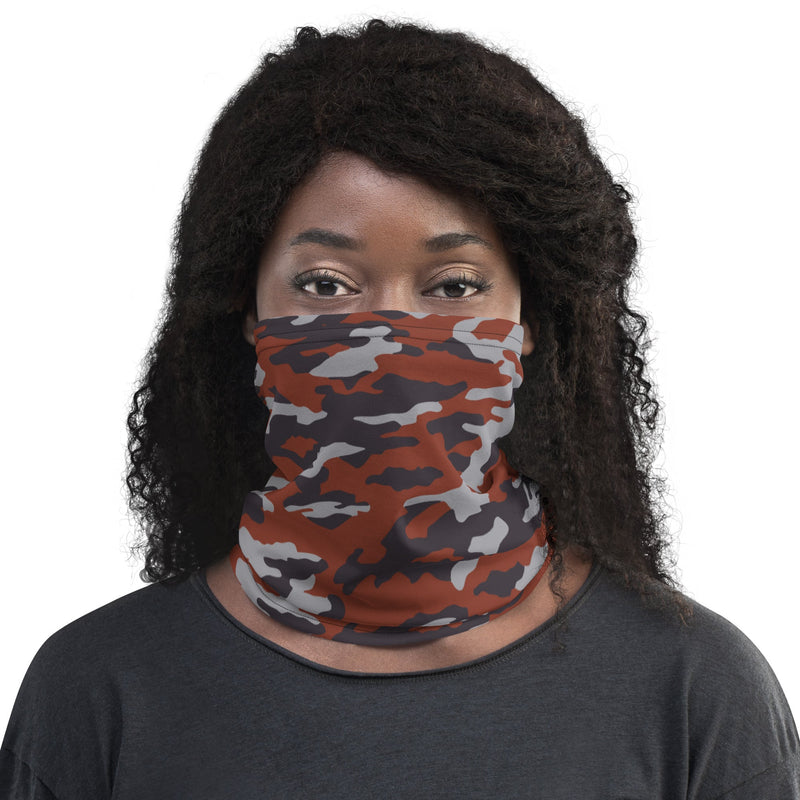 Flora Red Russian CAMO Neck Gaiter - Head