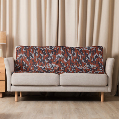 Russian Flora Red CAMO Sherpa Blanket