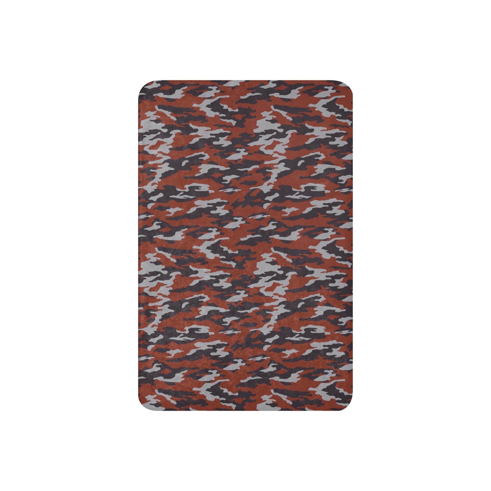 Russian Flora Red CAMO Sherpa Blanket