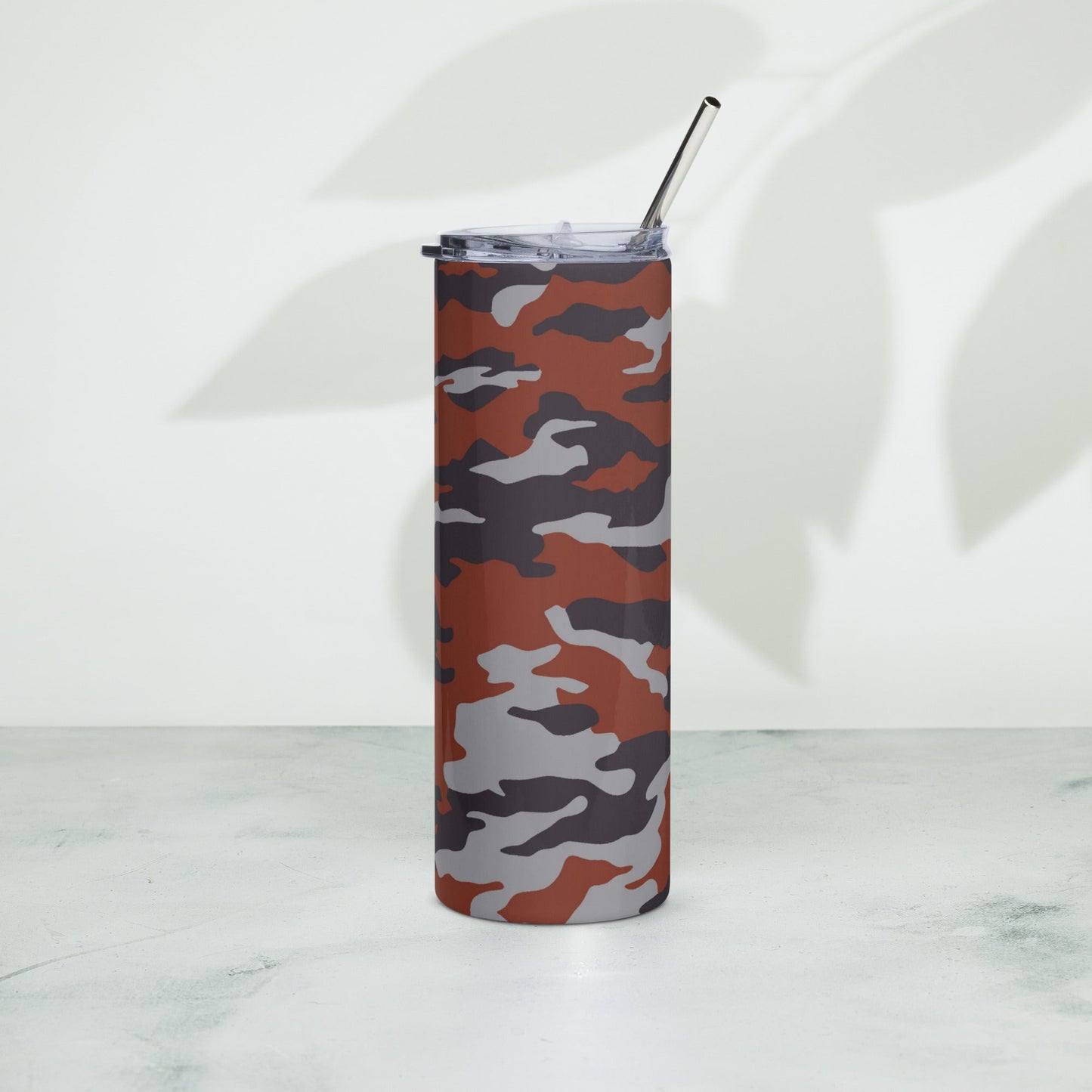 Russian Flora Red CAMO Stainless Steel Tumbler