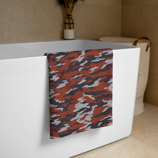 Russian Flora Red CAMO Towel