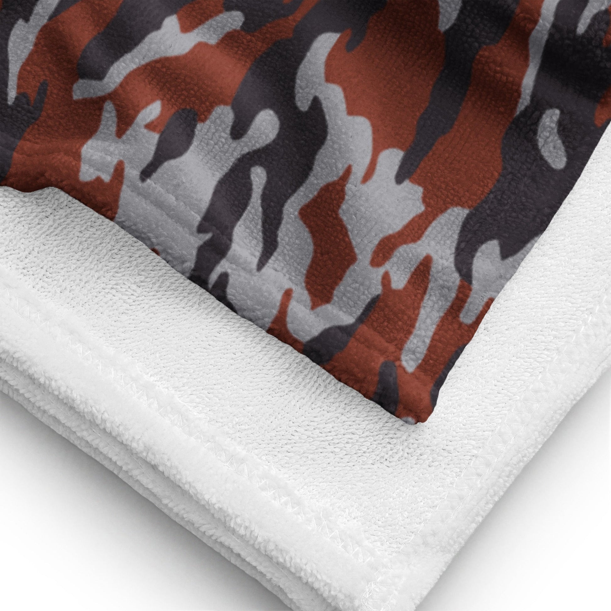 Russian Flora Red CAMO Towel