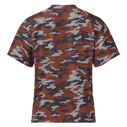 Russian Flora Red CAMO Unisex American Football Jersey