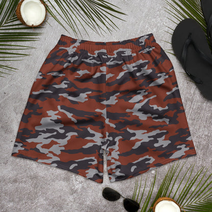 Russian Flora Red CAMO Unisex Athletic Long Shorts