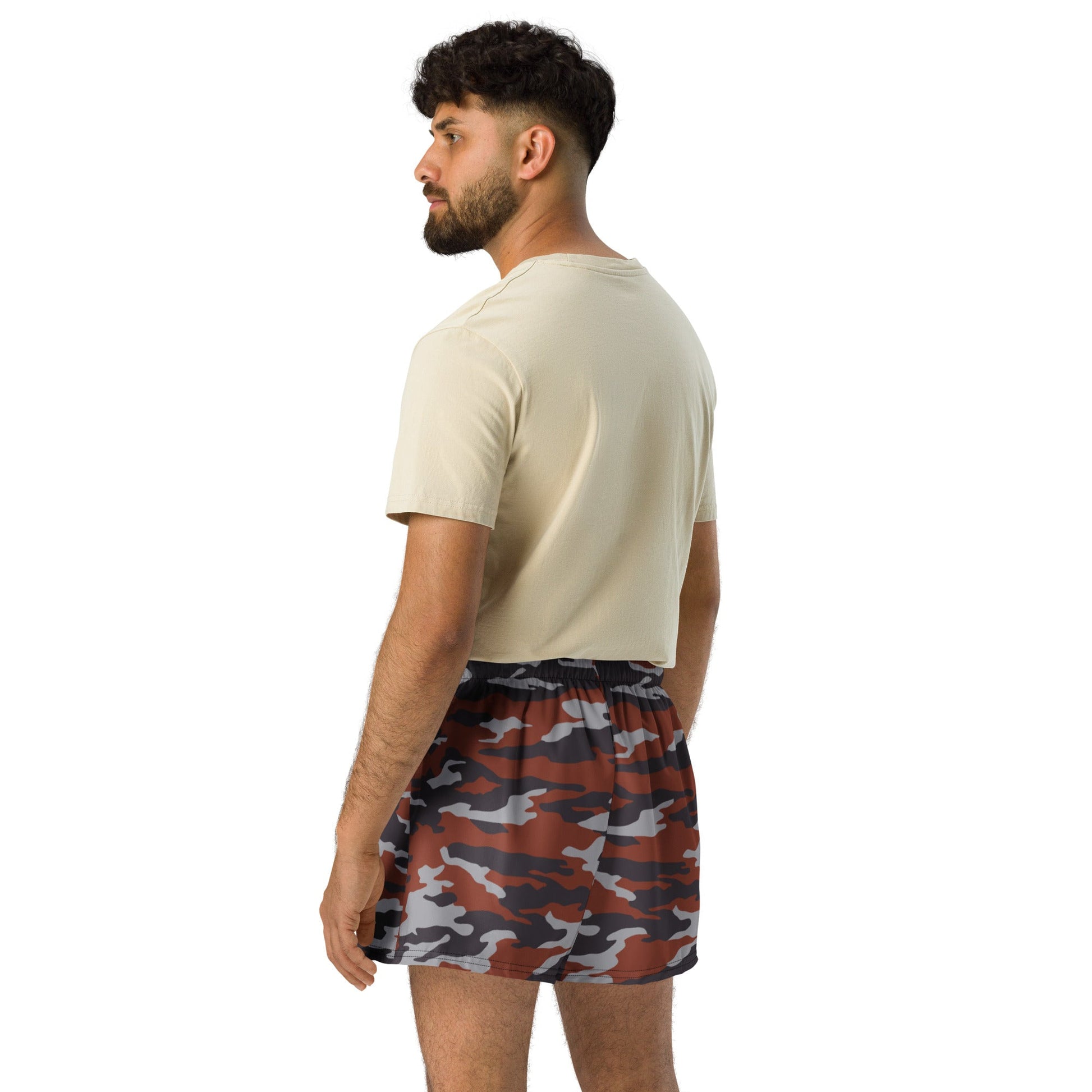 Russian Flora Red CAMO Unisex Athletic Shorts