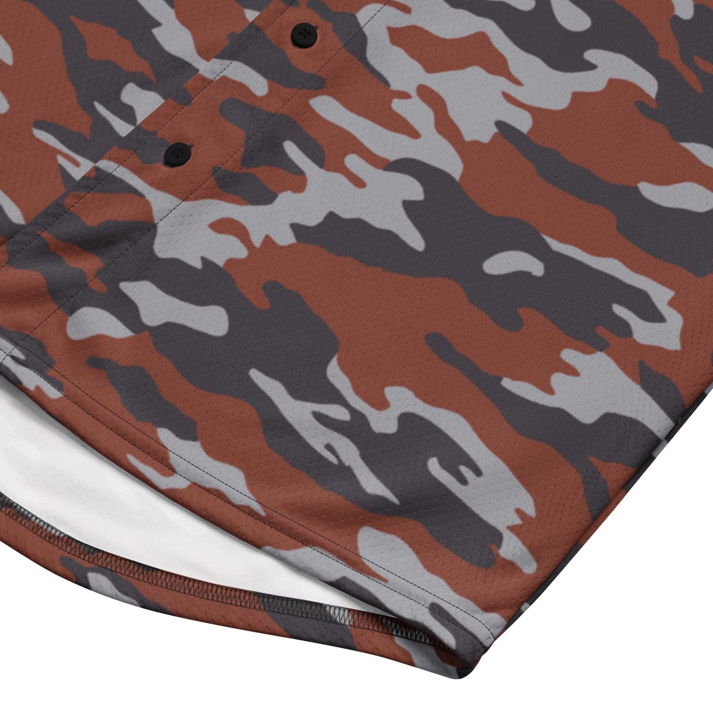 Russian Flora Red CAMO Unisex Baseball Jersey