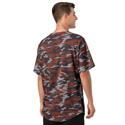 Russian Flora Red CAMO Unisex Baseball Jersey