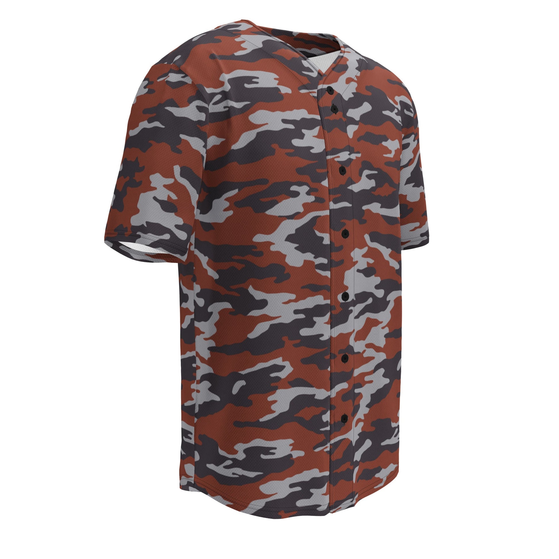 Russian Flora Red CAMO Unisex Baseball Jersey