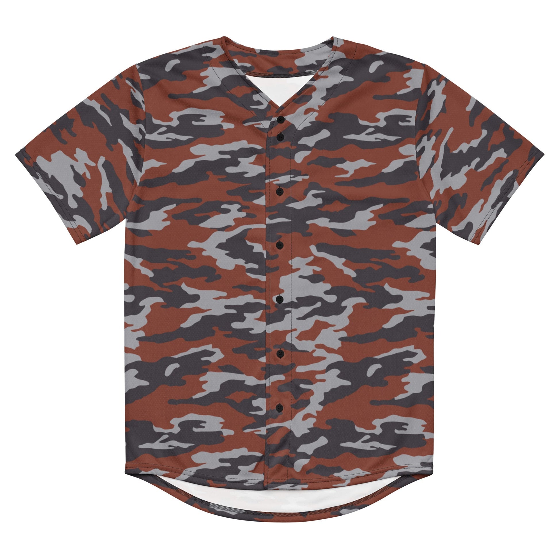 Russian Flora Red CAMO Unisex Baseball Jersey