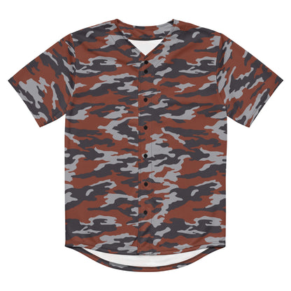 Russian Flora Red CAMO Unisex Baseball Jersey
