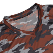 Flora Red Russian CAMO Unisex Basketball Jersey