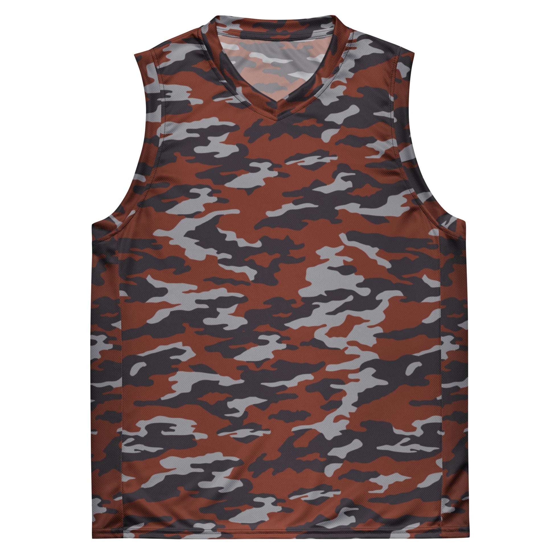 Russian Flora Red CAMO Unisex Basketball Jersey