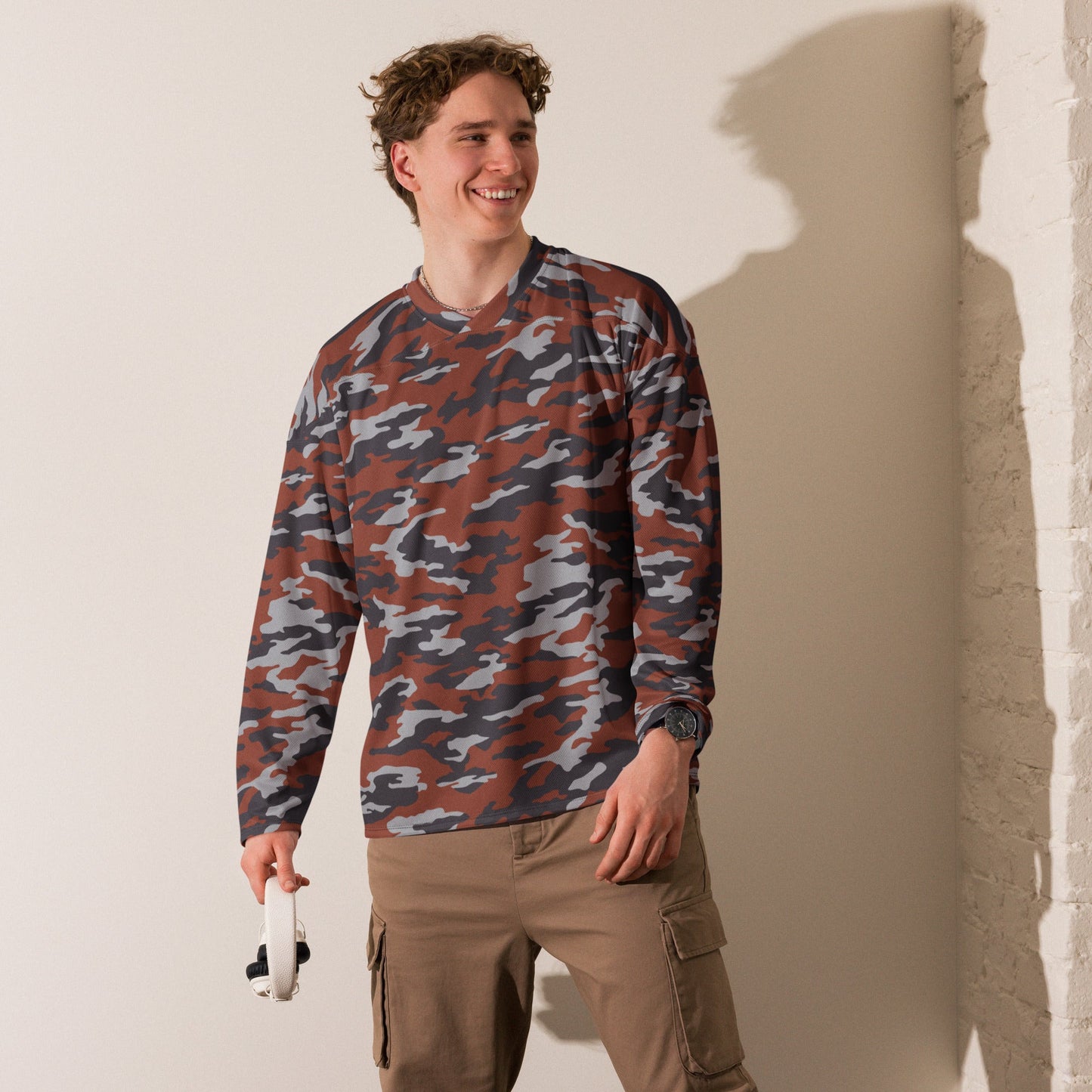 Russian Flora Red CAMO Unisex Hockey Fan Jersey