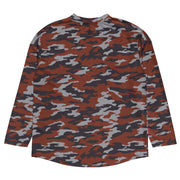 Flora Red Russian CAMO Unisex Hockey Fan Jersey