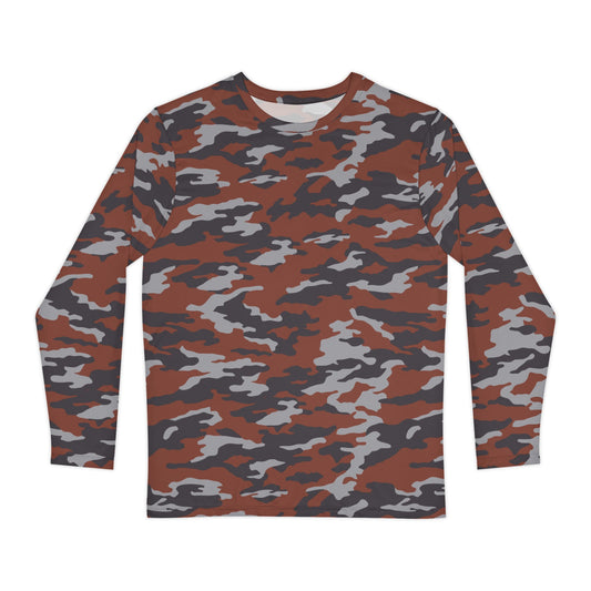 Russian Flora Red CAMO Unisex Long-Sleeve Shirt - XS