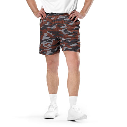 Russian Flora Red CAMO Unisex Mesh Shorts