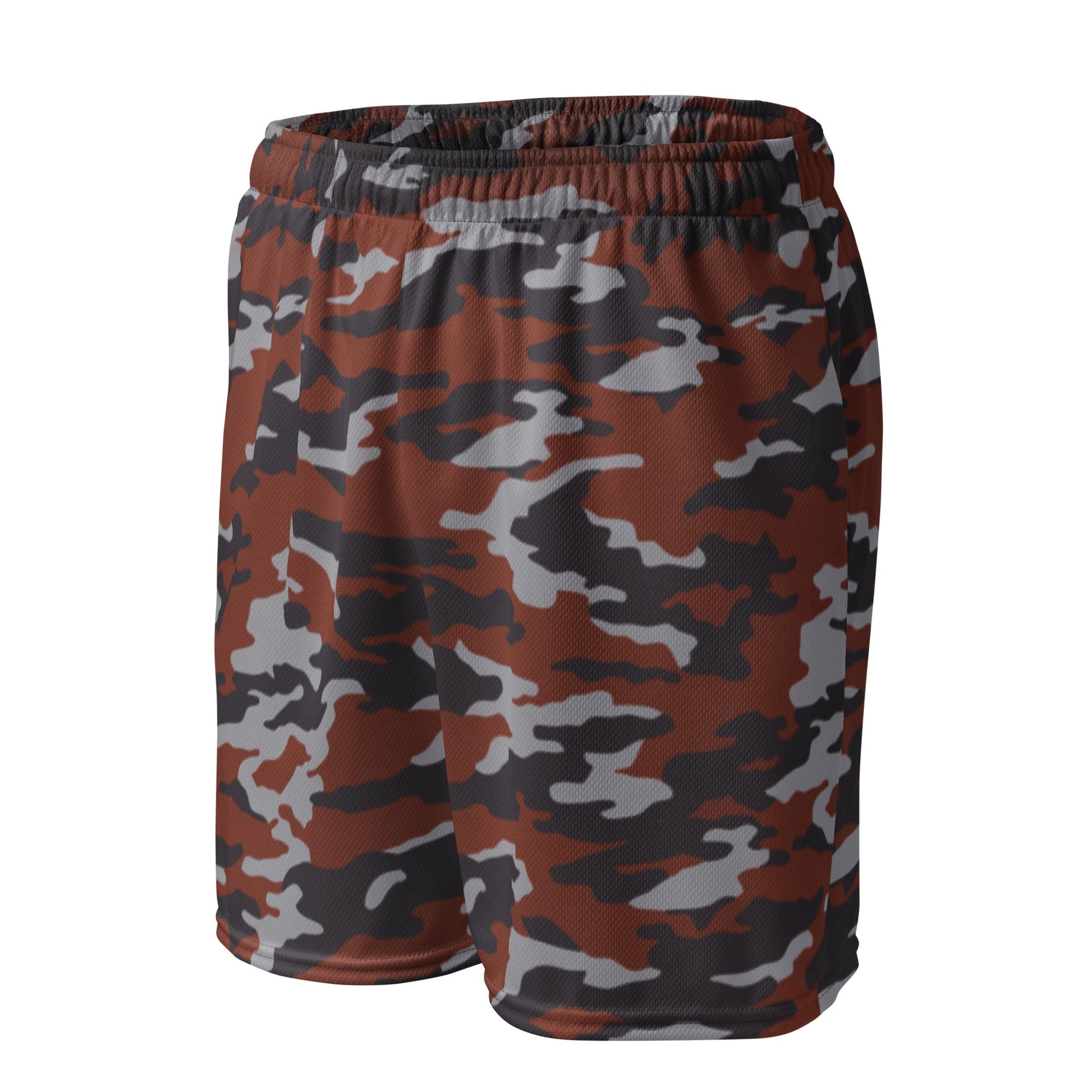 Russian Flora Red CAMO Unisex Mesh Shorts