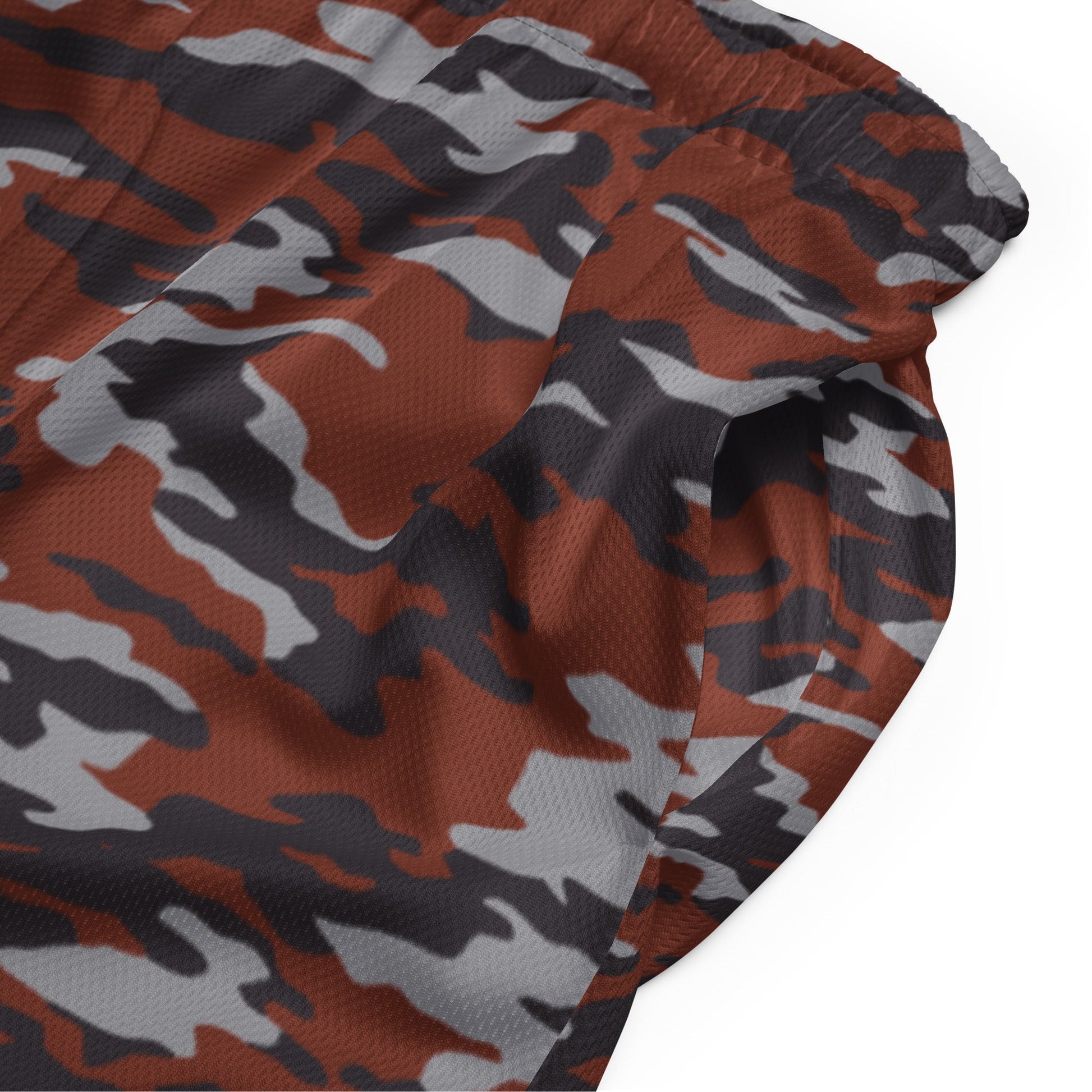 Russian Flora Red CAMO Unisex Mesh Shorts