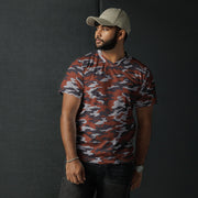 Flora Red Russian CAMO Unisex Sports Jersey