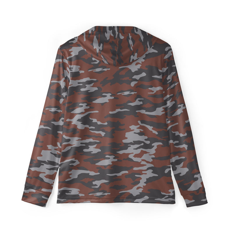 Flora Red Russian CAMO Unisex Sports Warmup Hoodie