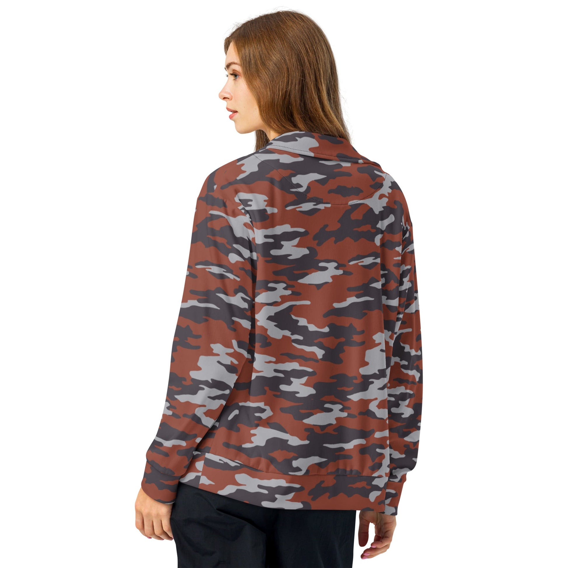Russian Flora Red CAMO Unisex Track Jacket