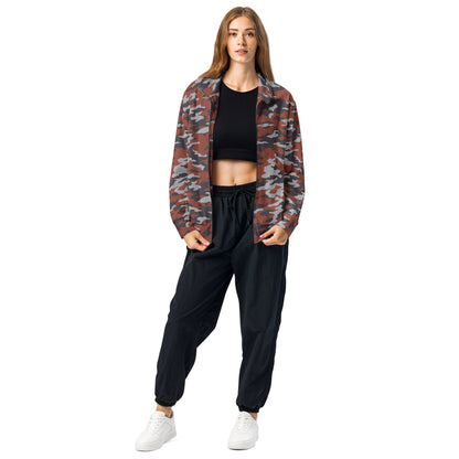 Russian Flora Red CAMO Unisex Track Jacket