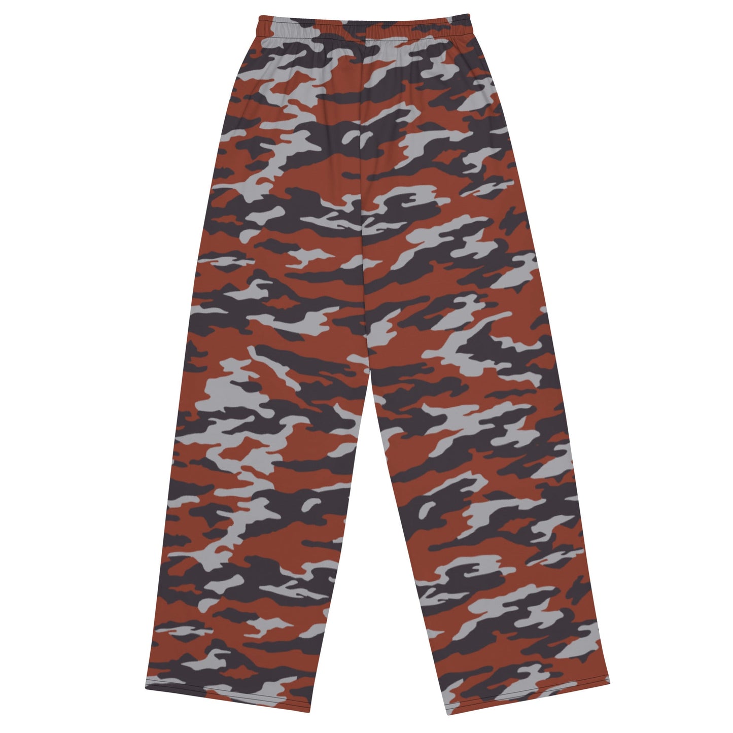 Russian Flora Red CAMO Unisex Wide-Leg Leisure Pants
