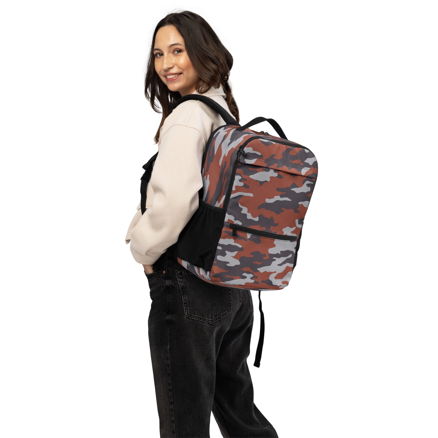 Russian Flora Red CAMO Utility Backpack
