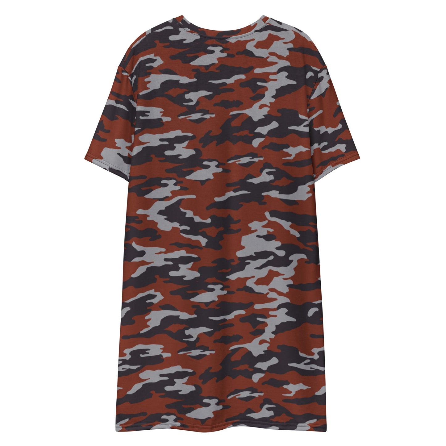Russian Flora Red CAMO Womens T-Shirt Dress