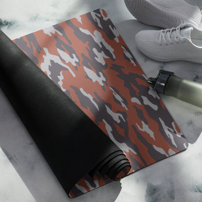 Russian Flora Red CAMO Yoga Mat