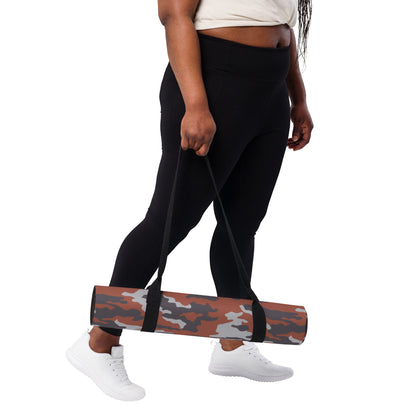 Russian Flora Red CAMO Yoga Mat