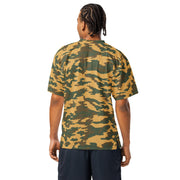 Flora Mountain Russian CAMO Unisex American Football Jersey