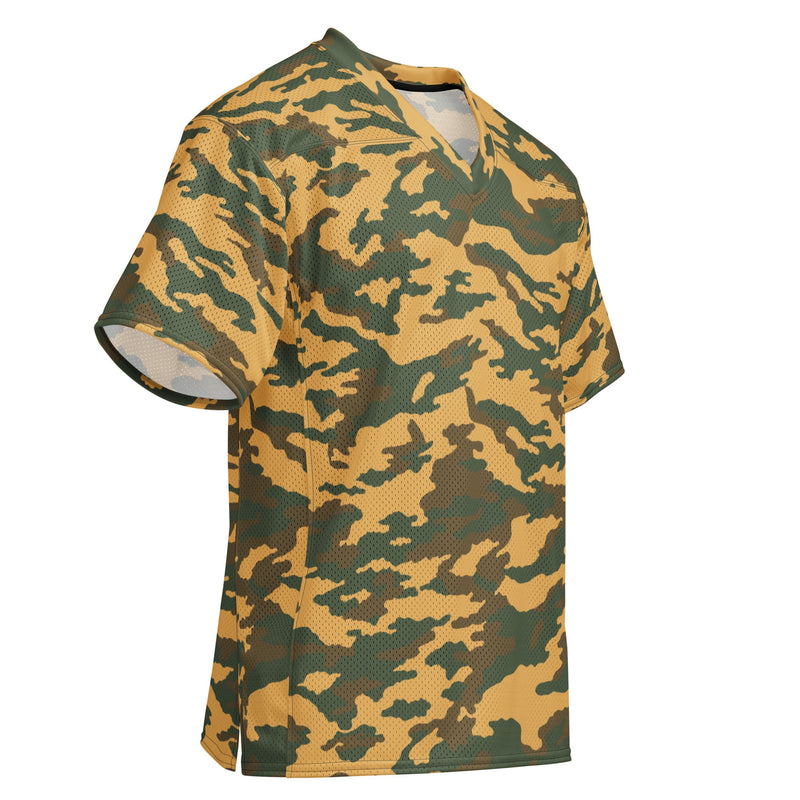 Flora Mountain Russian CAMO Unisex American Football Jersey