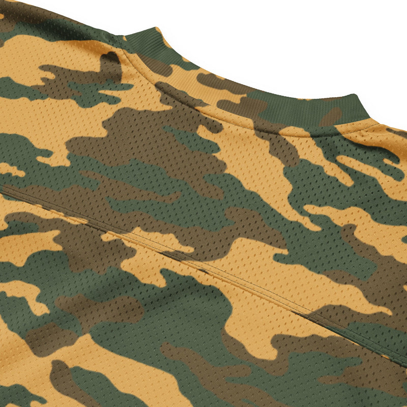 Flora Mountain Russian CAMO Unisex American Football Jersey