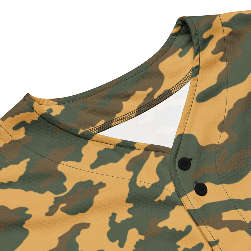 Flora Mountain Russian CAMO Unisex Baseball Jersey