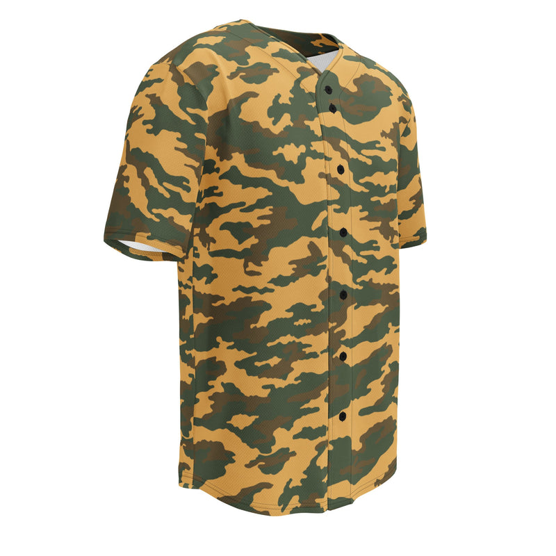 Flora Mountain Russian CAMO Unisex Baseball Jersey