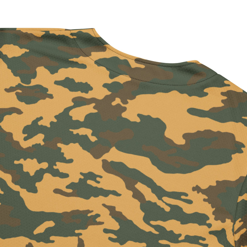 Flora Mountain Russian CAMO Unisex Baseball Jersey