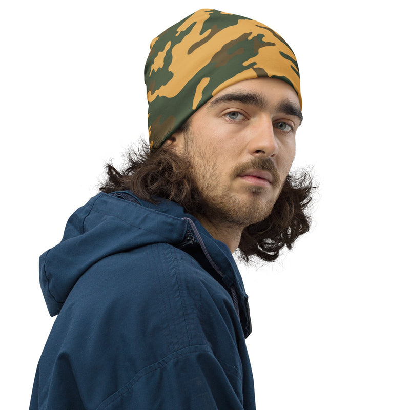 Flora Mountain Russian CAMO Beanie - Head