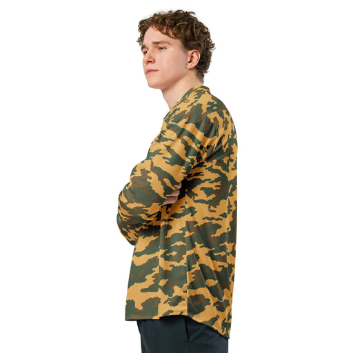 Flora Mountain Russian CAMO Unisex Hockey Fan Jersey - 2XS