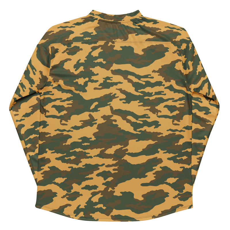 Flora Mountain Russian CAMO Unisex Hockey Fan Jersey