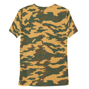 Flora Mountain Russian CAMO Mens Athletic T-Shirt - Shirt