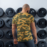 Flora Mountain Russian CAMO Mens Athletic T-Shirt - Shirt