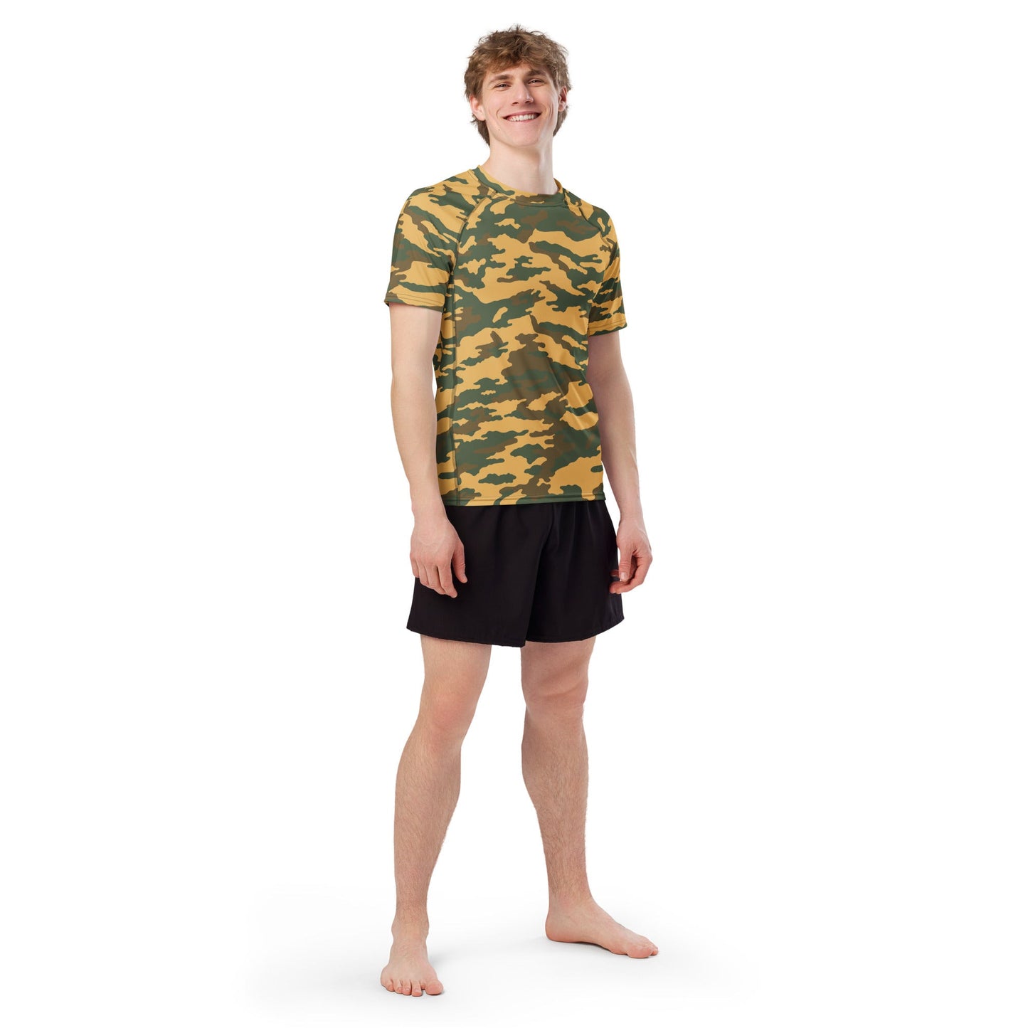 Russian Flora VSR-98 Mountain CAMO Mens Short-Sleeve Rash Guard