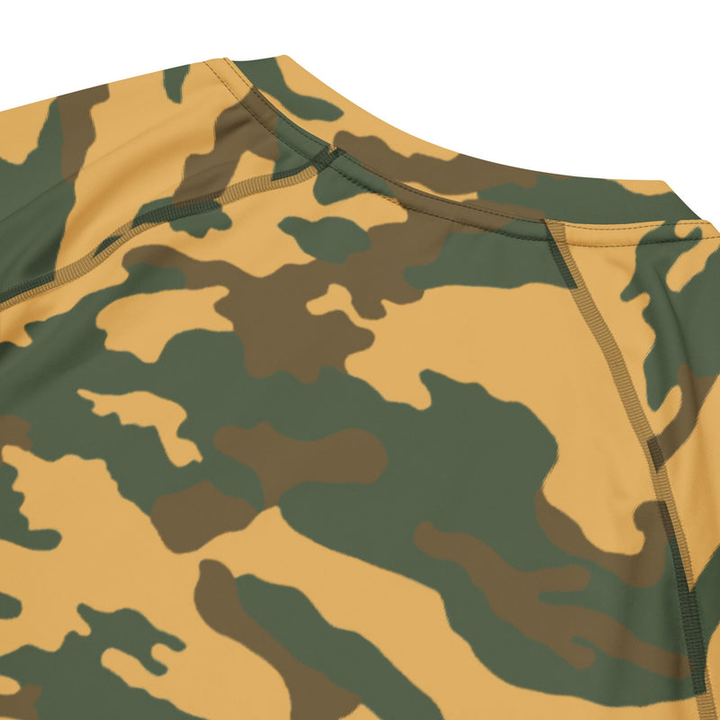Flora Mountain Russian CAMO Mens Short-Sleeve Rash Guard - SS
