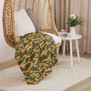 Flora Mountain Russian CAMO Sherpa Blanket