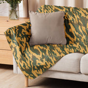 Flora Mountain Russian CAMO Sherpa Blanket